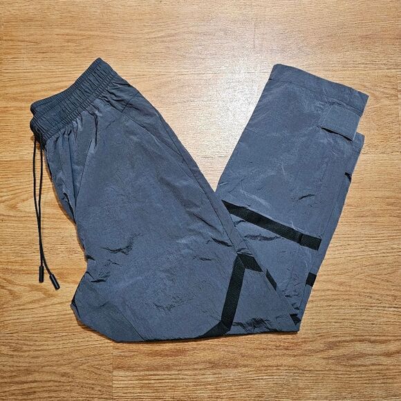 Nike Air Jordan Engineered 23 Woven Pants Shadow S Black Grey DV7699-022 Adjust - Picture 7 of 16